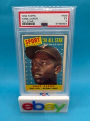 1958 Topps Hank Aaron All Star 488 PSA 5